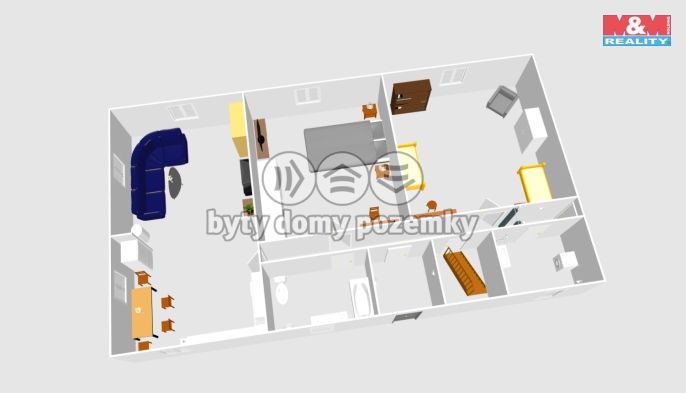 Prodej, Rodinný dům, Chomutice