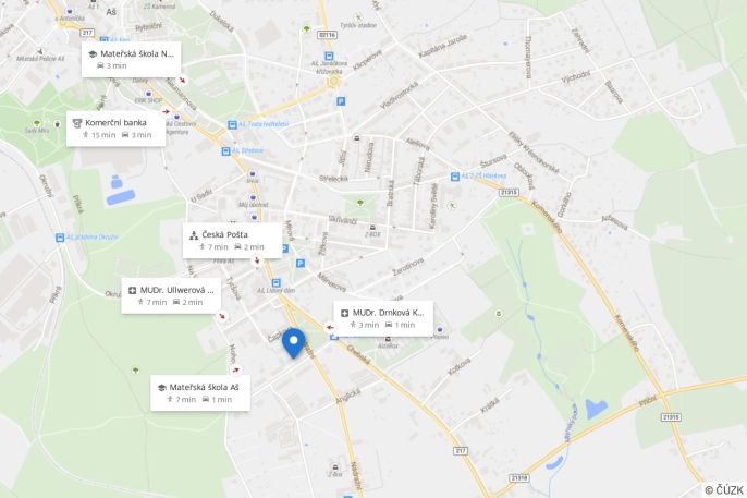 Prodej, Byt 2+1, Aš