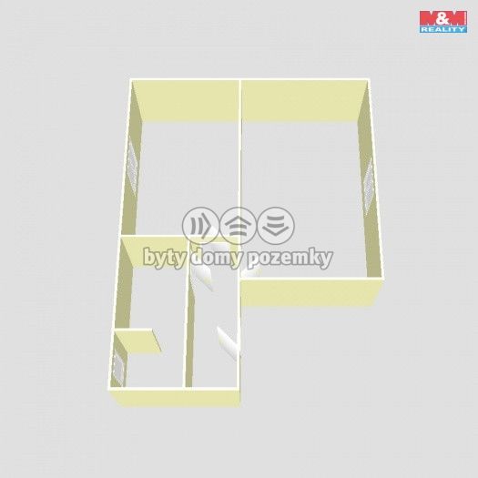 Prodej, Byt 1+1, Jirkov