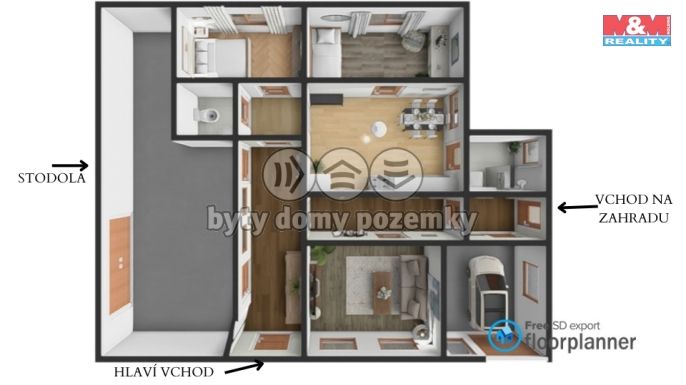 Prodej, Rodinný dům, Brumov