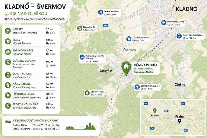 Prodej, Rodinný dům, Kladno