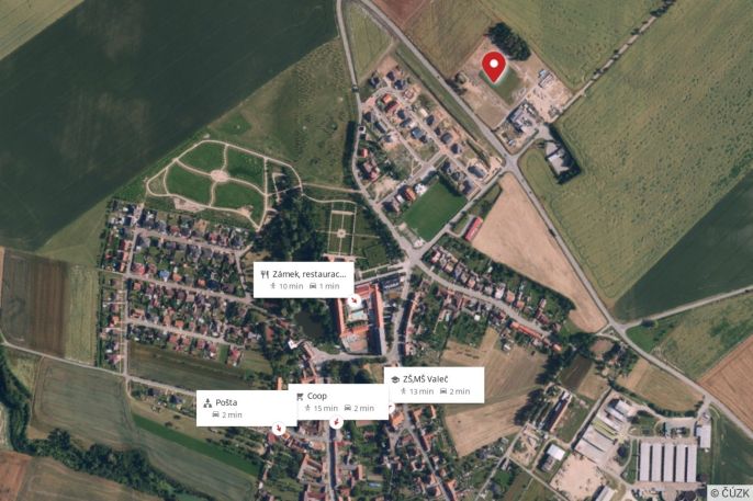 Prodej, Komerční pozemky, Valeč