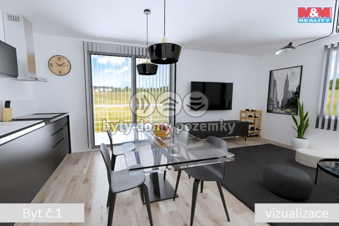 Prodej, Byt 2+kk, Žleby