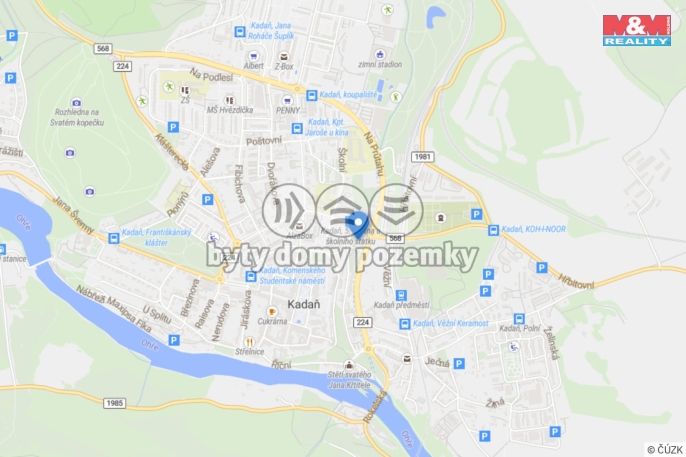 Prodej, Byt 3+1, Kadaň