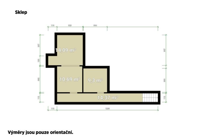 Prodej, Rodinný dům, Pňovany