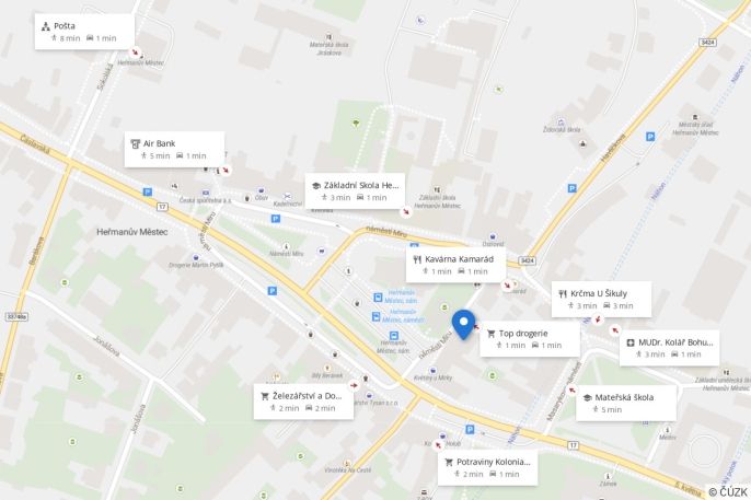 Pronájem, Byt 3+kk, Heřmanův Městec