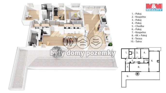 Prodej, Byt 5+kk, Praha