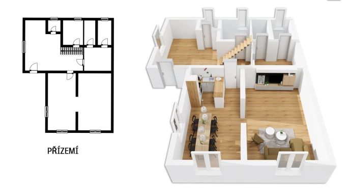 Prodej, Rodinný dům, Machov