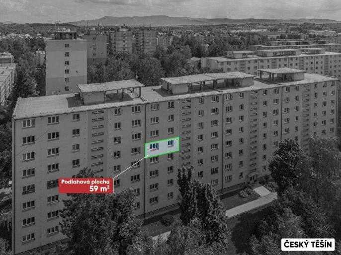 Prodej, Byt 2+1, Český Těšín