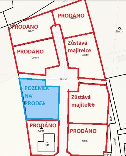 Prodej, Pozemek k bydlení, Račice