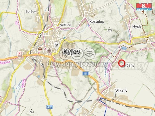 Prodej, Pole, Kelčany