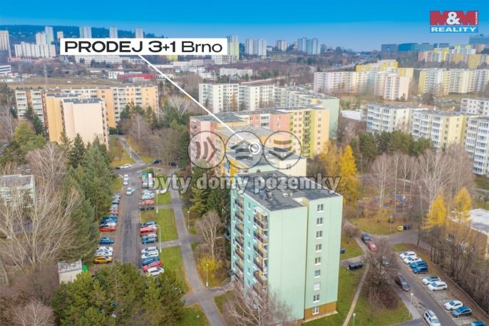 Prodej, Byt 3+1, Brno
