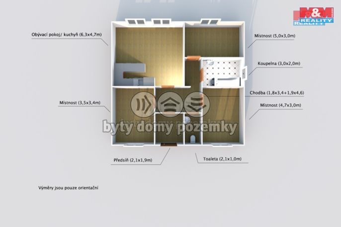 Pronájem, Rodinný dům, Kyšice