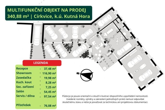 Prodej, Obchod a služby, Církvice
