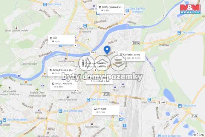 Prodej, Nájemní dům, Cheb