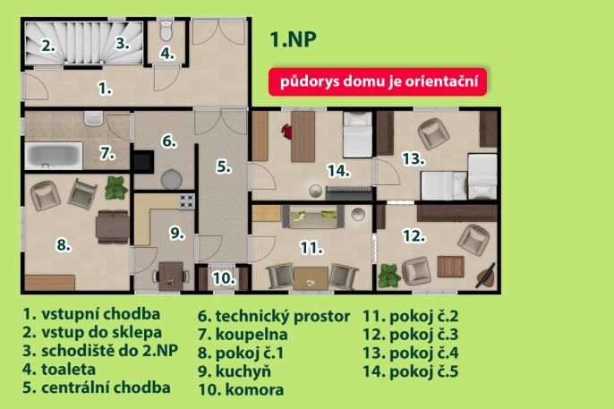 Prodej, Rodinný dům, Holice