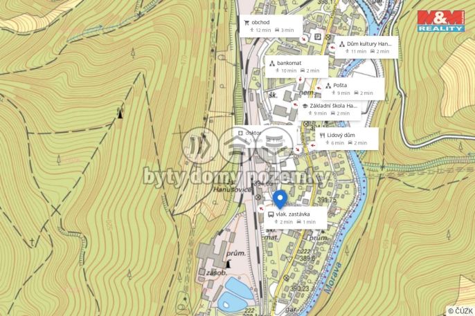 Prodej, Byt 2+1, Hanušovice