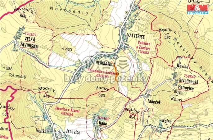 Prodej, Les, Žandov