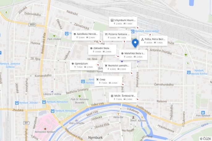 Prodej, Byt 2+kk, Nymburk