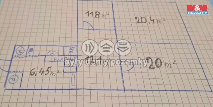 Prodej, Byt 4+1, Břeclav