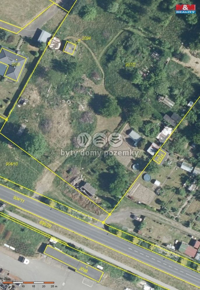 Prodej, Pozemek k bydlení, Ostrov