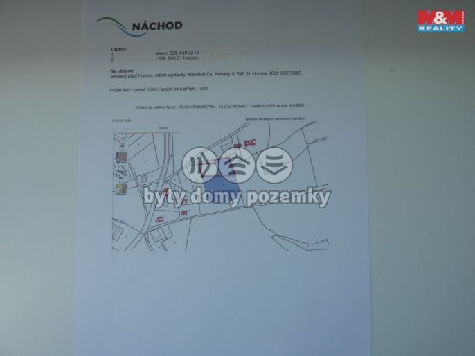 Prodej, Zahrada, Hronov