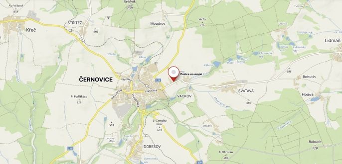 Prodej, Pozemek k bydlení, Černovice