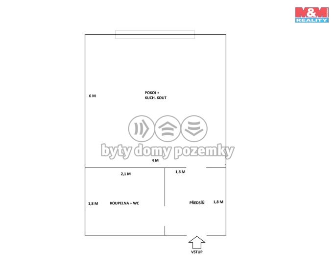 Prodej, Byt 1+kk, Ostrava