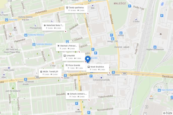 Pronájem, Byt 2+kk, Praha
