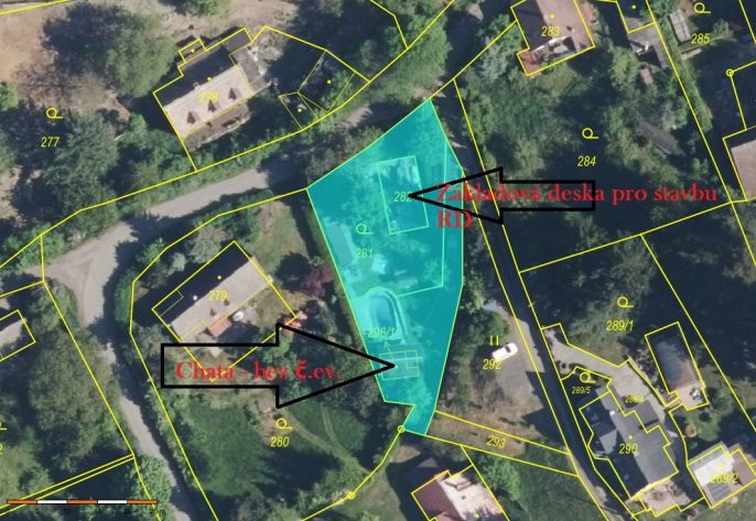 Prodej, Pozemek k bydlení, Žandov