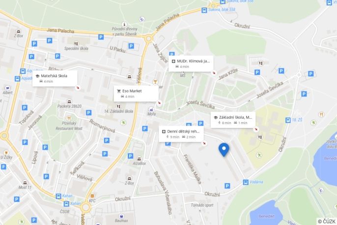 Pronájem, Byt 2+kk, Most