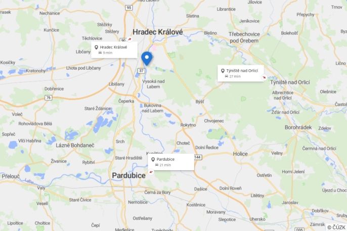 Pronájem, Sklad, Vysoká nad Labem