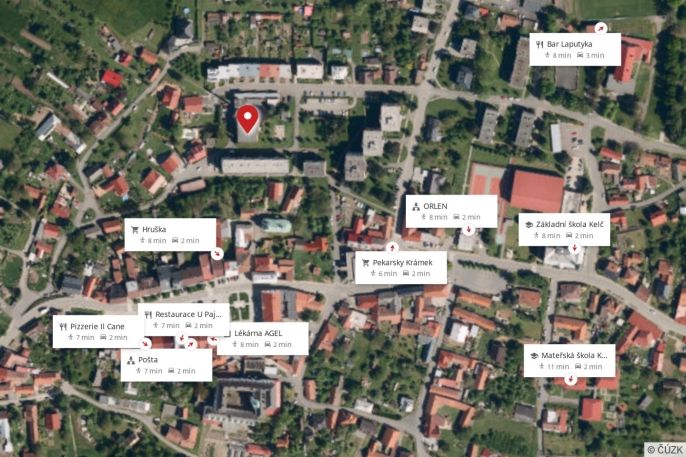 Pronájem, Byt 2+kk, Kelč