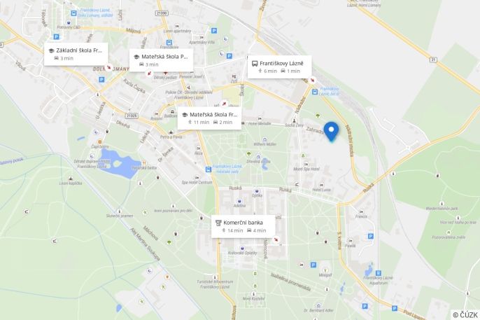 Prodej, Pozemek k bydlení, Františkovy Lázně