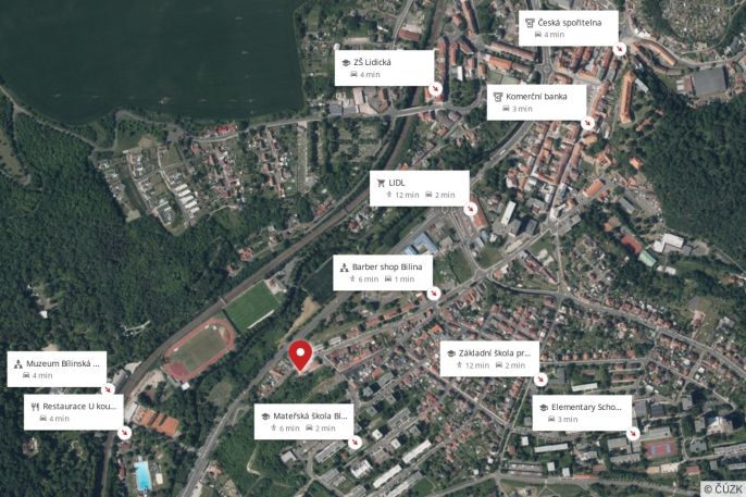 Prodej, Byt 2+1, Bílina