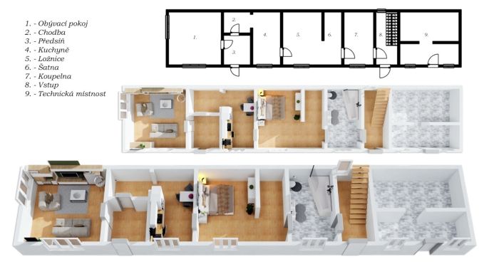 Prodej, Chalupa, Lužná