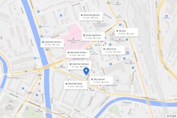 Prodej, Byt 3+kk, Olomouc