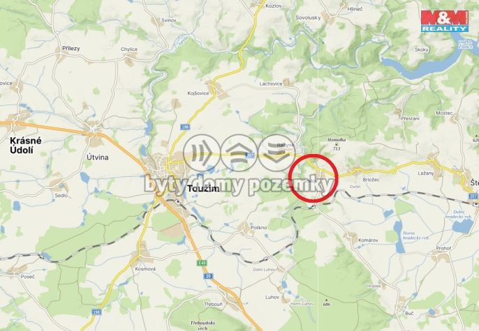 Prodej, Pozemek k bydlení, Toužim