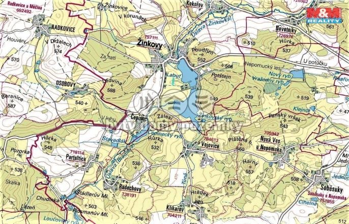 Prodej, Louka, Žinkovy