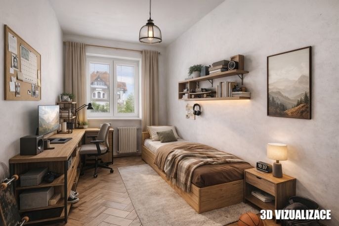 Prodej, Byt 3+1, Chomutov