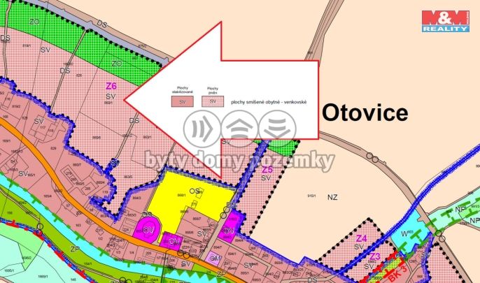 Prodej, Pozemek k bydlení, Otovice