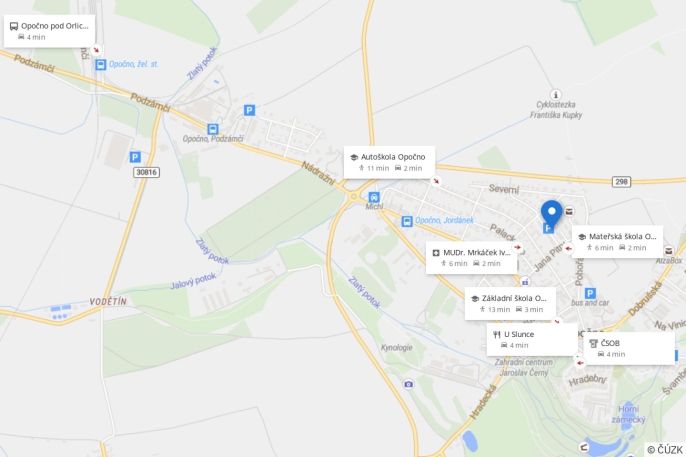 Pronájem, Byt 3+kk, Opočno