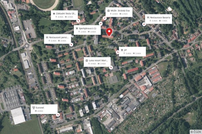 Pronájem, Byt 1+kk, Mariánské Lázně