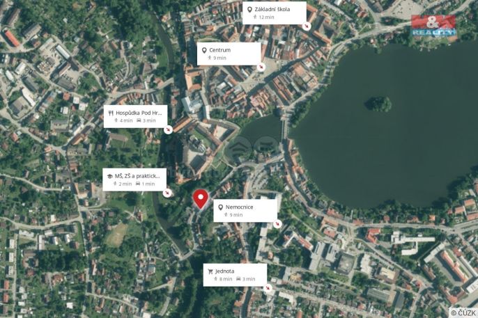 Prodej, Byt 2+kk, Jindřichův Hradec