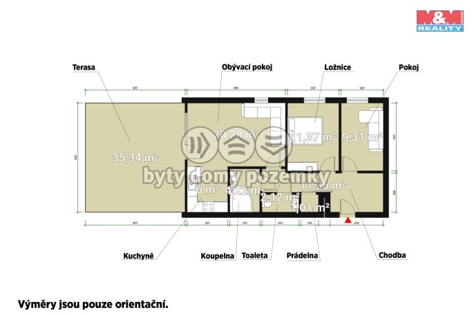 Prodej, Byt 3+kk, Praha