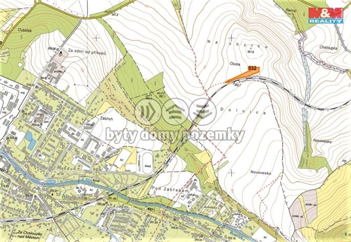 Prodej, Pole, Chvalčov