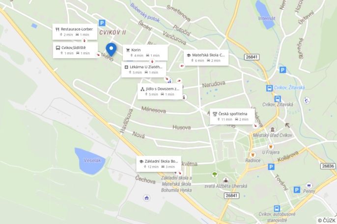 Prodej, Rodinný dům, Cvikov