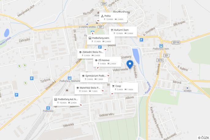 Prodej, Byt 2+1, Podbořany