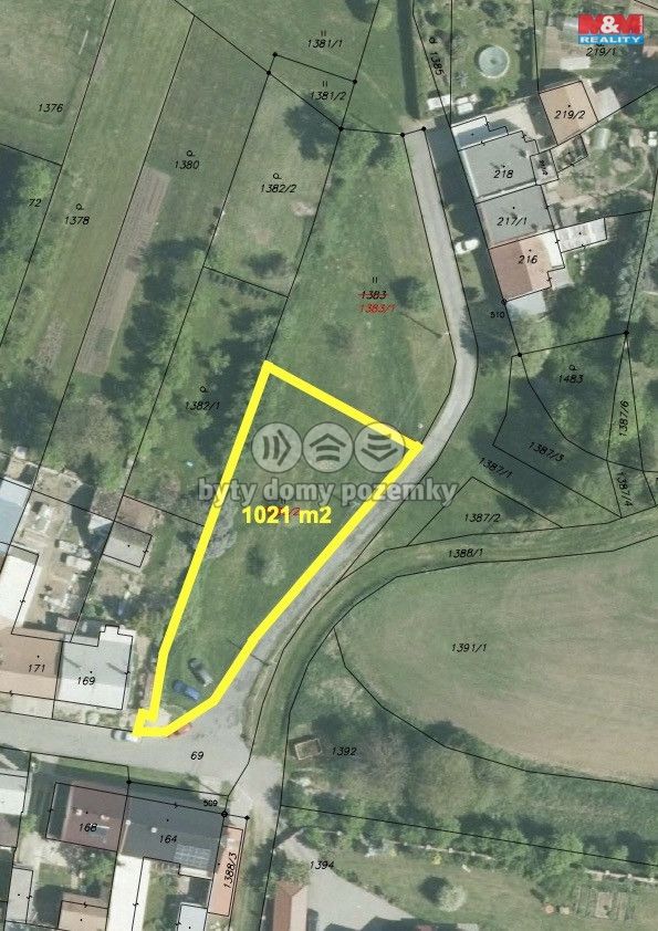 Prodej, Pozemek k bydlení, Uhřice