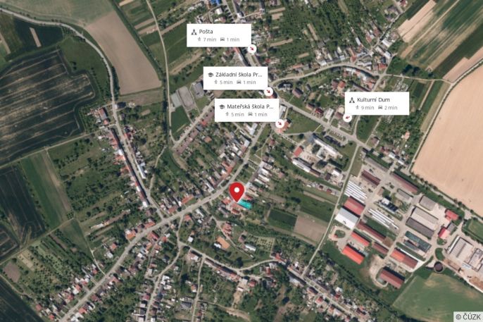 Prodej, Pozemek k bydlení, Prusinovice